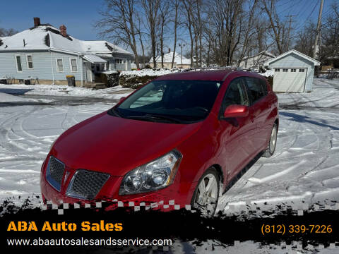 2009 Pontiac Vibe for sale at ABA Auto Sales in Bloomington IN