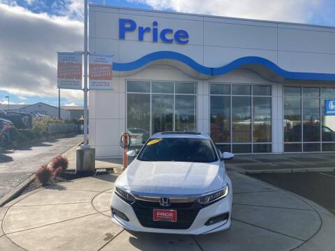 2018 Honda Accord for sale at Price Honda in McMinnville in Mcminnville OR