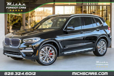 2018 BMW X3 for sale at Mich's Foreign Cars in Hickory NC