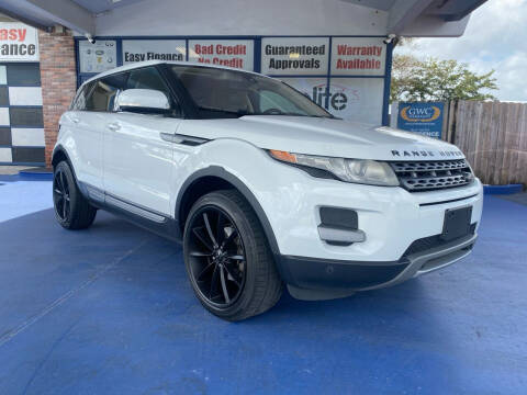 2013 Land Rover Range Rover Evoque for sale at ELITE AUTO WORLD in Fort Lauderdale FL