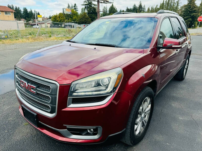 Used 2015 GMC Acadia SLT1 with VIN 1GKKRRKD3FJ323243 for sale in Tacoma, WA