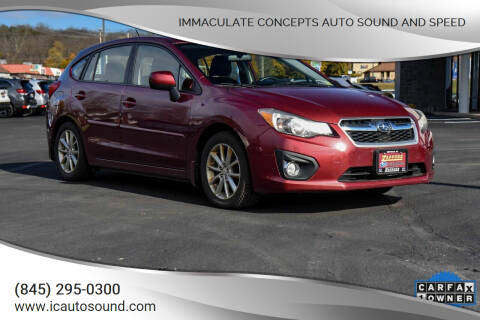 2013 Subaru Impreza for sale at Immaculate Concepts Auto Sound and Speed in Liberty NY