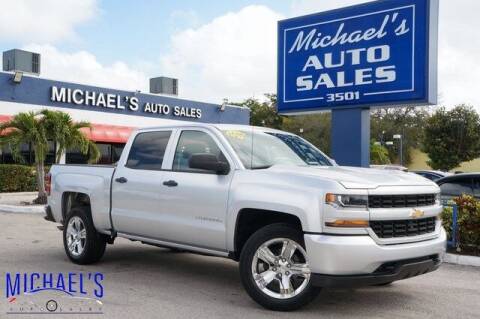 2018 Chevrolet Silverado 1500 for sale at Michael's Auto Sales Corp in Hollywood FL