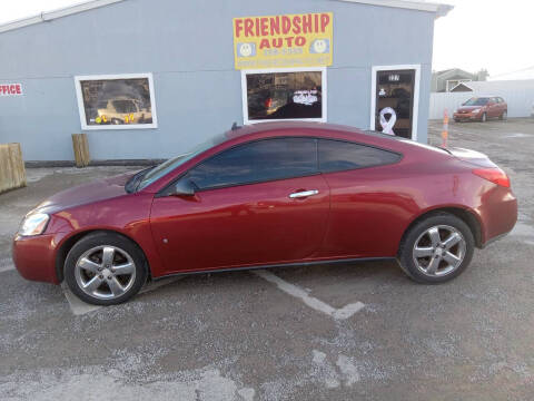 2008 Pontiac G6 for sale at Friendship Auto Sales in Broken Arrow OK