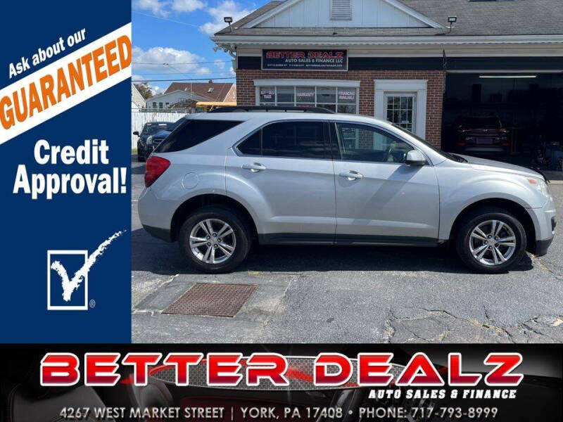 2015 Chevrolet Equinox for sale at Better Dealz Auto Sales & Finance in York PA
