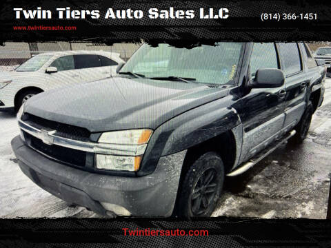 2003 Chevrolet Avalanche for sale at Twin Tiers Auto Sales LLC in Olean NY