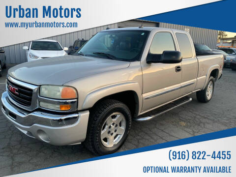 2004 GMC Sierra 1500 for sale at Urban Motors in Sacramento CA