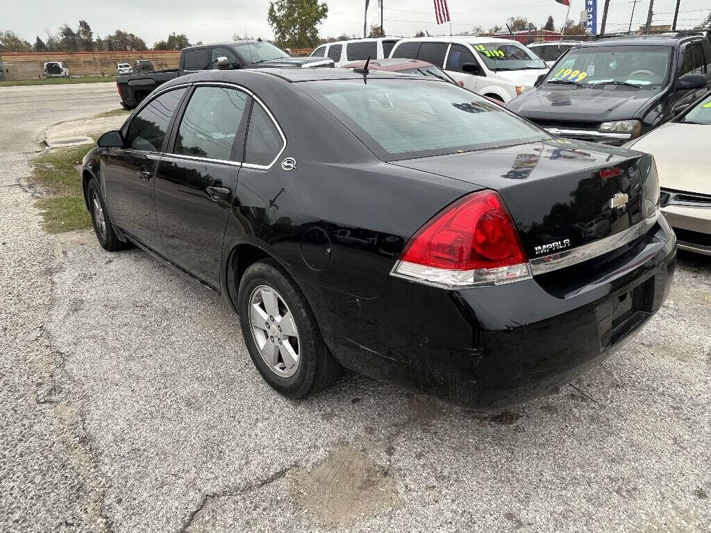 Black 2008 Chevrolet Impala LS LS 4dr Sedan 7