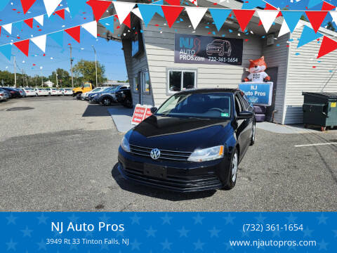 2016 Volkswagen Jetta for sale at NJ Auto Pros in Tinton Falls NJ