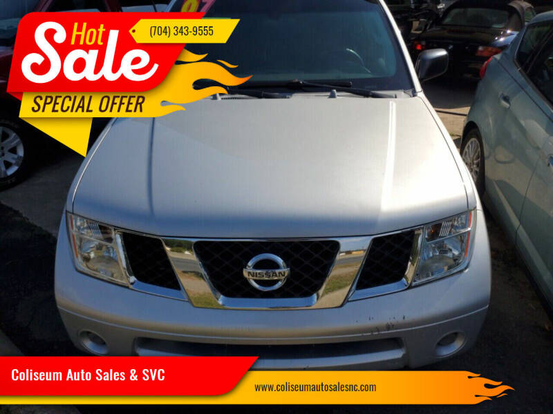 2007 Nissan Pathfinder for sale at Coliseum Auto Sales & SVC in Charlotte NC