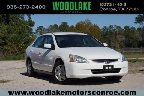 2005 Honda Accord for sale at WOODLAKE MOTORS in Conroe TX