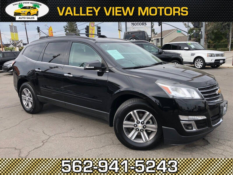 2017 Chevrolet Traverse for sale at Valley View Motors in Whittier CA