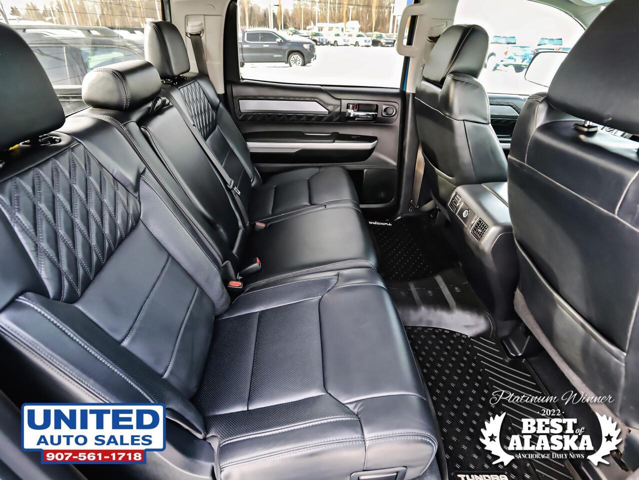 2018 Toyota Tundra Platinum 4x4 4dr CrewMax Cab Pickup SB (5.7L V8) 71