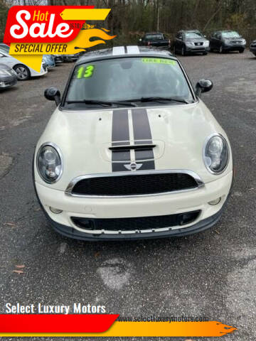 2013 MINI Coupe for sale at Select Luxury Motors in Cumming GA