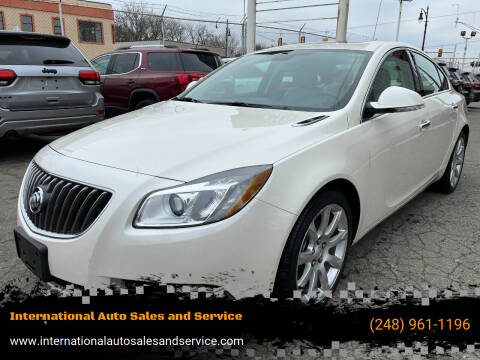 2013 Buick Regal for sale at International Auto Sales and Service in Detroit MI