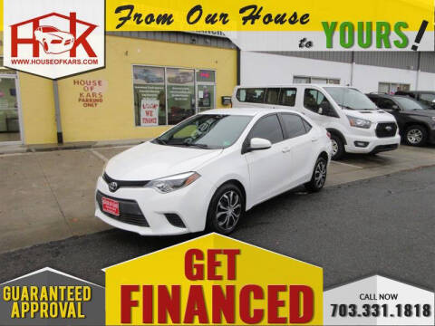 2016 Toyota Corolla LE