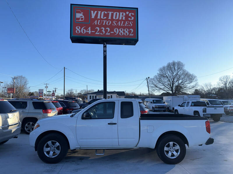 2013 Nissan Frontier for sale at Victor's Auto Sales in Greenville SC