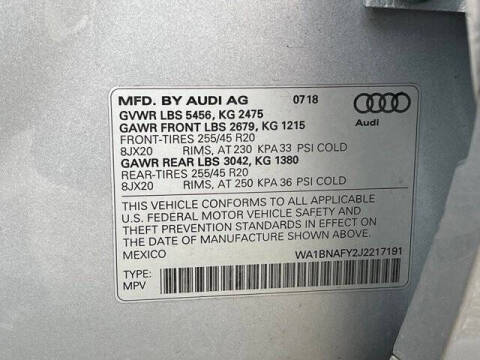 2018 Audi Q5