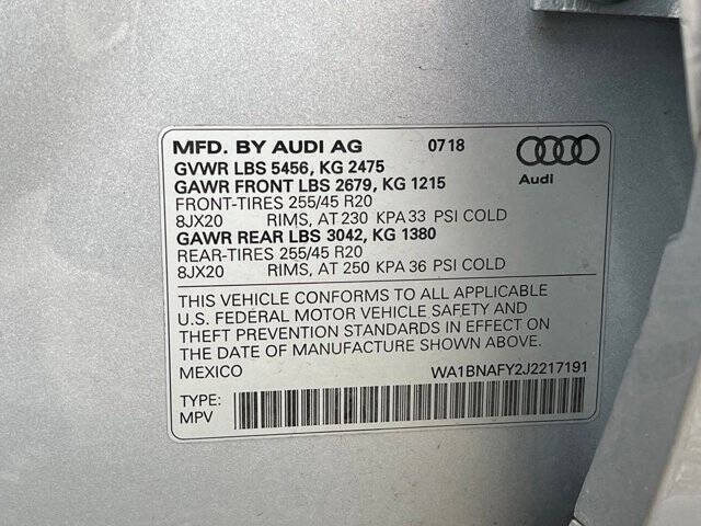 2018 Audi Q5