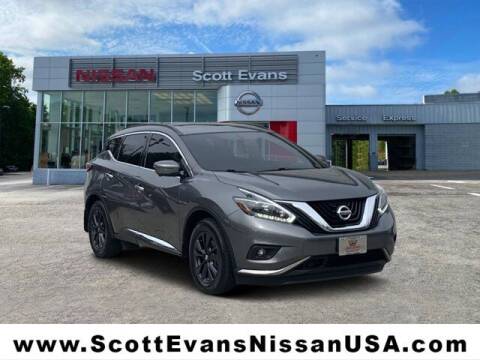 2018 Nissan Murano for sale at Scott Evans Nissan in Carrollton GA