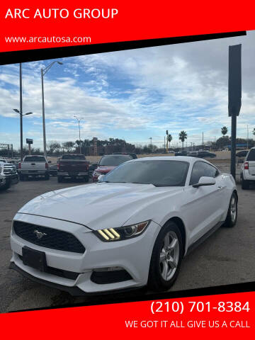 2017 Ford Mustang for sale at ARC AUTO GROUP in San Antonio TX