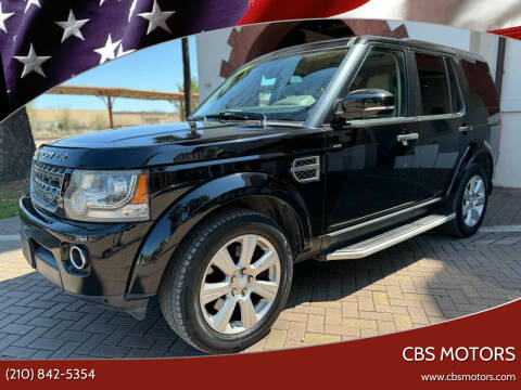 2015 Land Rover LR4 for sale at CBS MOTORS in San Antonio TX