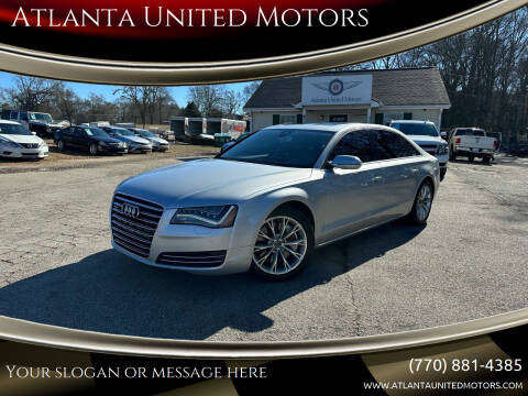 2011 Audi A8 L for sale at Atlanta United Motors in Jefferson GA