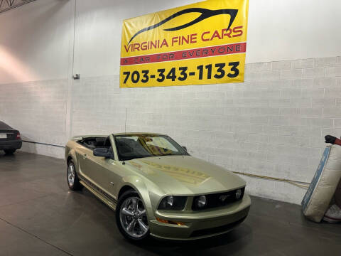 2006 Ford Mustang for sale at Virginia Fine Cars in Chantilly VA