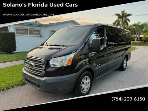 2017 Ford Transit for sale at SOLANOS & SANCHEZ AUTO SALES C in Hollywood FL