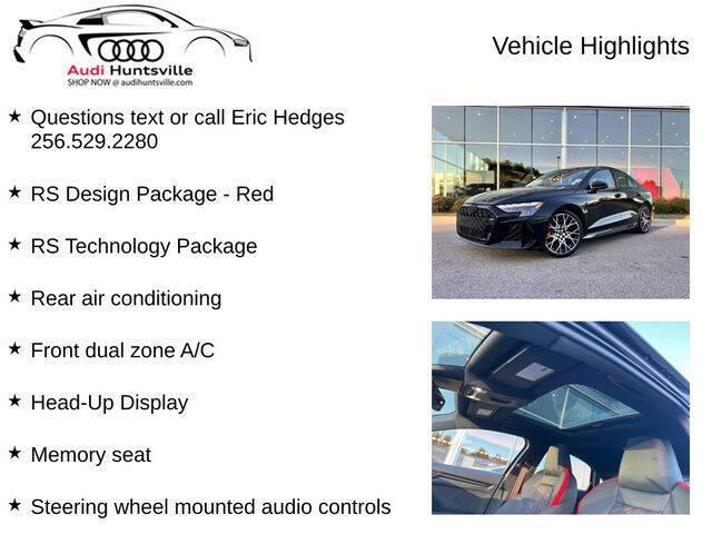 2025 Audi RS 3 2.5T quattro