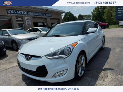 2017 Hyundai Veloster for sale at USA Auto Sales & Services, LLC in Mason OH