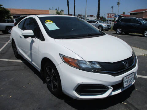 2015 Honda Civic for sale at F & A Car Sales Inc in Ontario CA