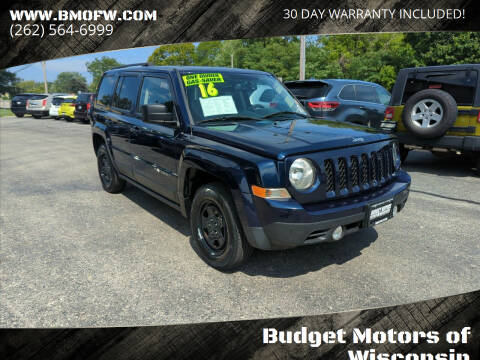 2016 Jeep Patriot for sale at Budget Motors of Wisconsin in Racine WI