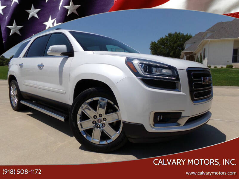 2017 GMC Acadia Limited for sale at Calvary Motors, Inc. in Bixby OK