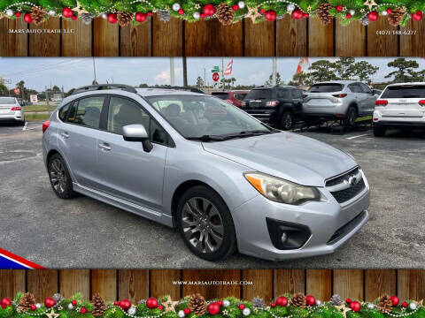 2014 Subaru Impreza for sale at Mars Auto Trade LLC in Orlando FL