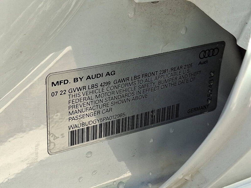 2023 Audi A3 Premium Plus 40 TFSI