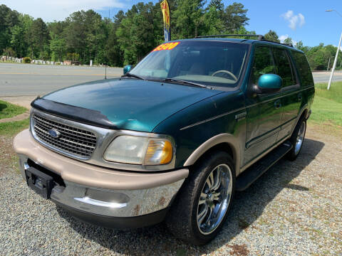 1998 Ford Expedition for sale at Triple B Auto Sales in Siler City NC