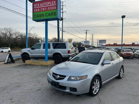 2004 Acura TSX for sale at NTX Autoplex in Garland TX