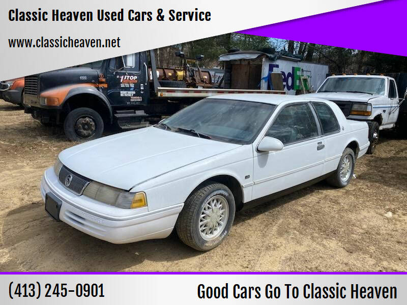 1993 Mercury Cougar for sale at Classic Heaven Used Cars & Service in Brimfield MA