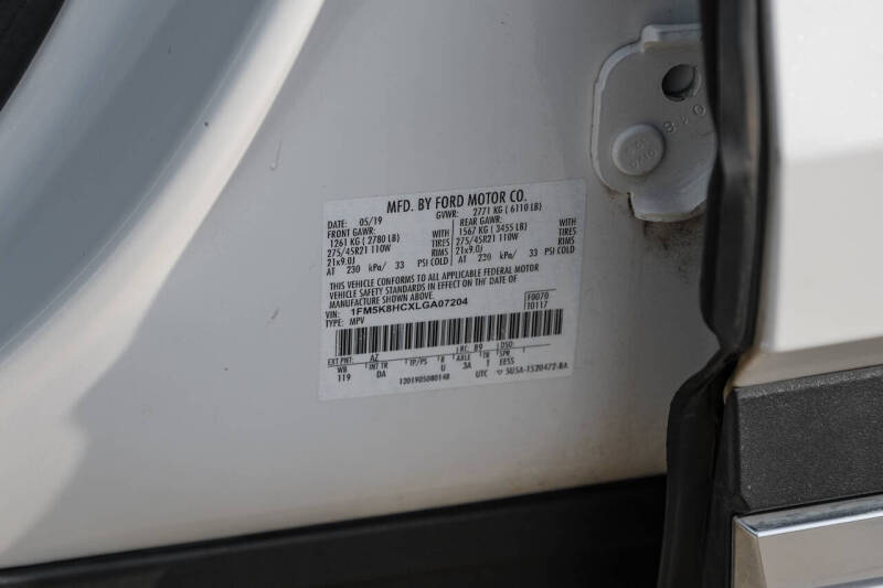 2020 Ford Explorer Platinum