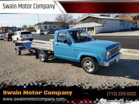 1984 Ford Ranger for sale at Swain Motor Company in Cherokee IA
