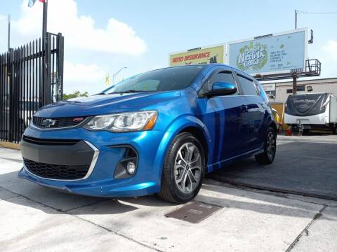 2018 Chevrolet Sonic for sale at AUTO ALLIANCE LLC in Miami FL