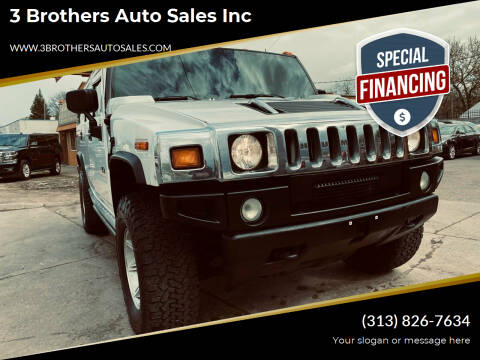 2004 HUMMER H2 for sale at 3 Brothers Auto Sales Inc in Detroit MI