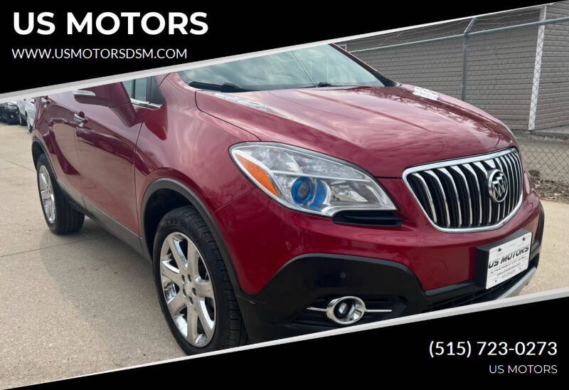 2014 Buick Encore for sale at US MOTORS in Des Moines IA