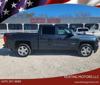 2018 Chevrolet Silverado 1500 for sale at KEATING MOTORS LLC in Sour Lake TX