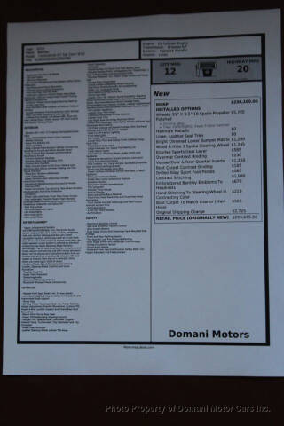 2016 Bentley Continental GT