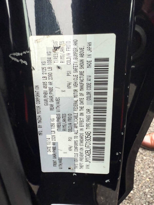 2015 Mazda MAZDA5 Sport