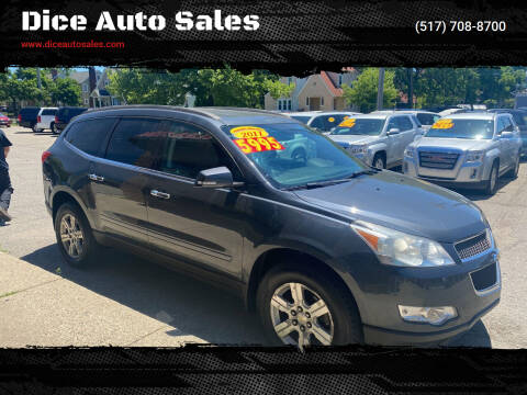 2011 Chevrolet Traverse for sale at Dice Auto Sales in Lansing MI