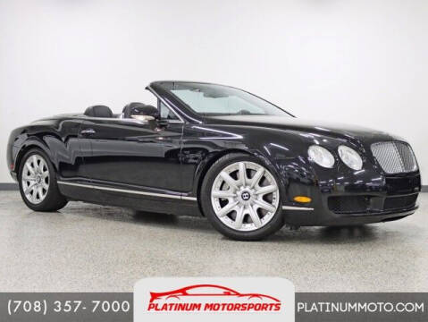 2008 Bentley Continental for sale at PLATINUM MOTORSPORTS INC. in Hickory Hills IL