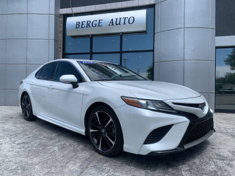 2018 Toyota Camry for sale at Berge Auto in Orem UT